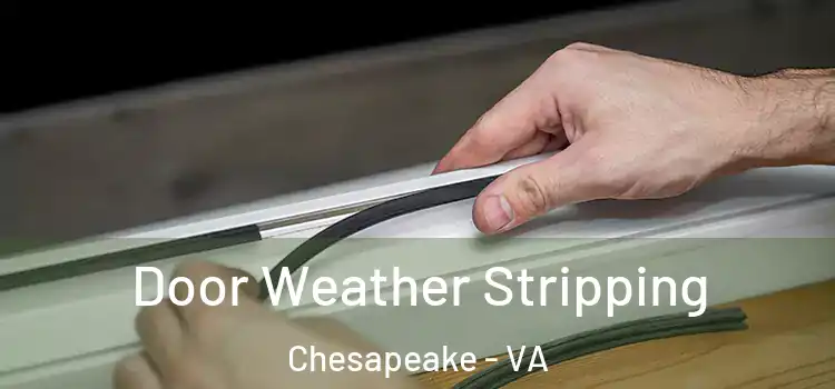 Door Weather Stripping Chesapeake - VA